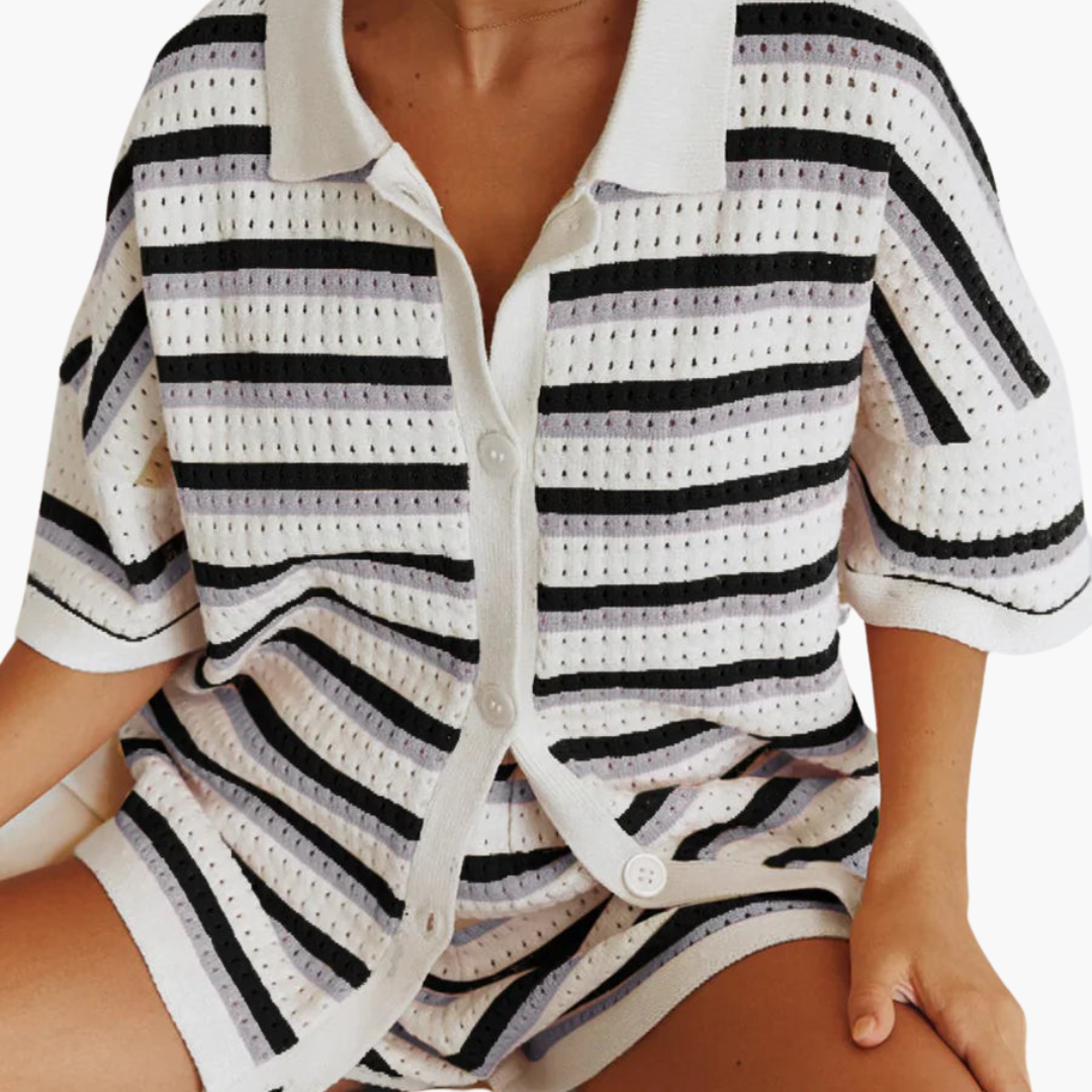 Hailey – Open-Knit Set