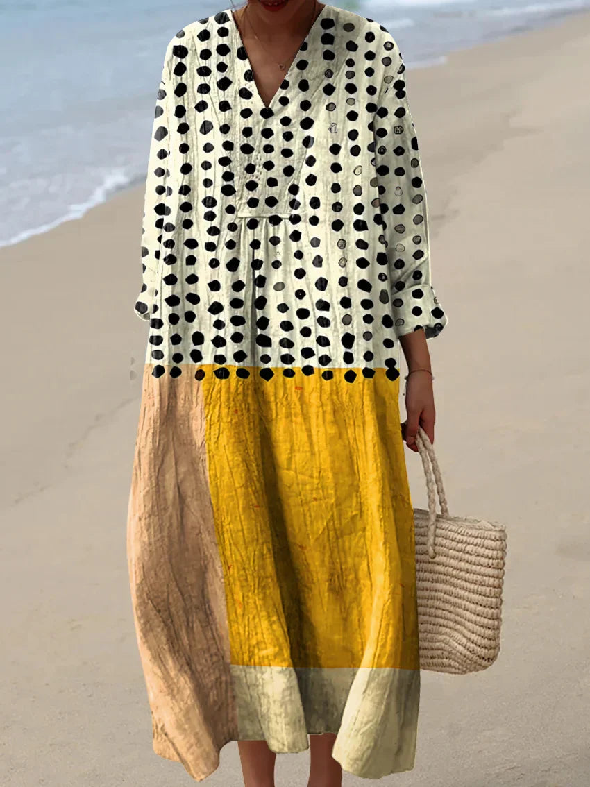 Kelly - Patterned Summer Dress 7