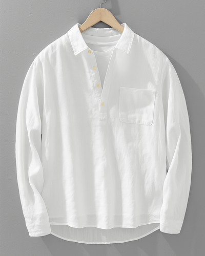 Carmelo - Casual Longsleeve with Buttons