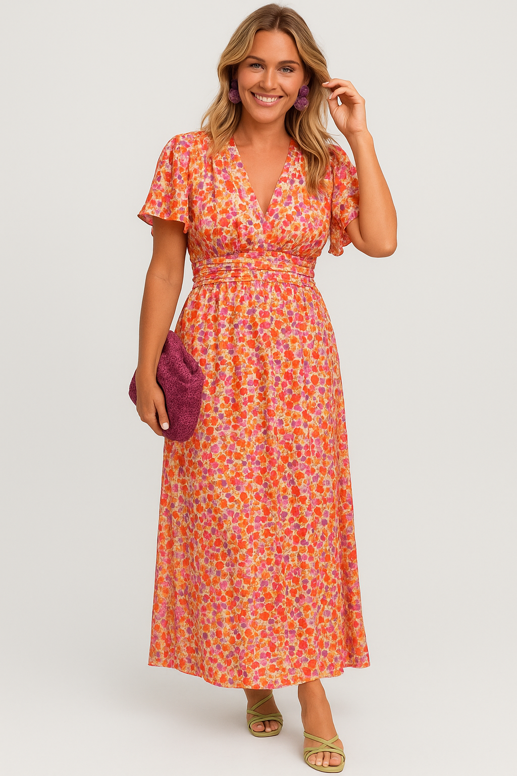 Patricia - Long Floral Dress