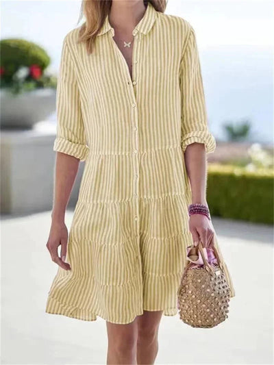Anna – Striped Summer Dress
