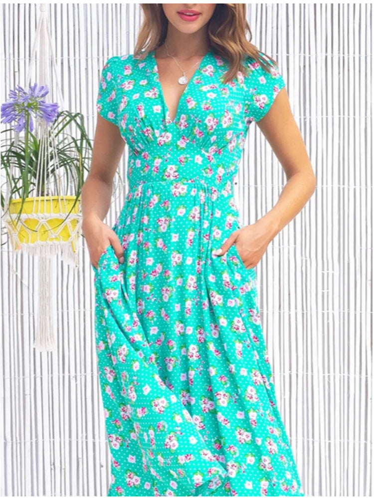 Sophie - Floral Midi Dress