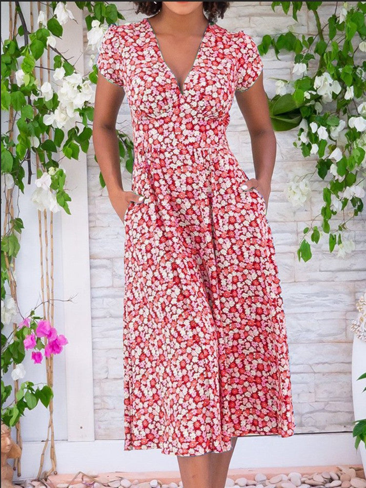 Sophie - Floral Midi Dress