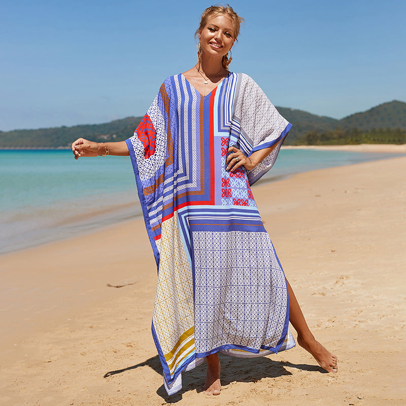 Solaya – Lightweight Kaftan Cover-Up Dress 13