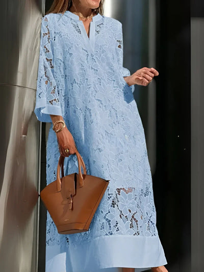 Bianca – Dahlia Embroidered Dress