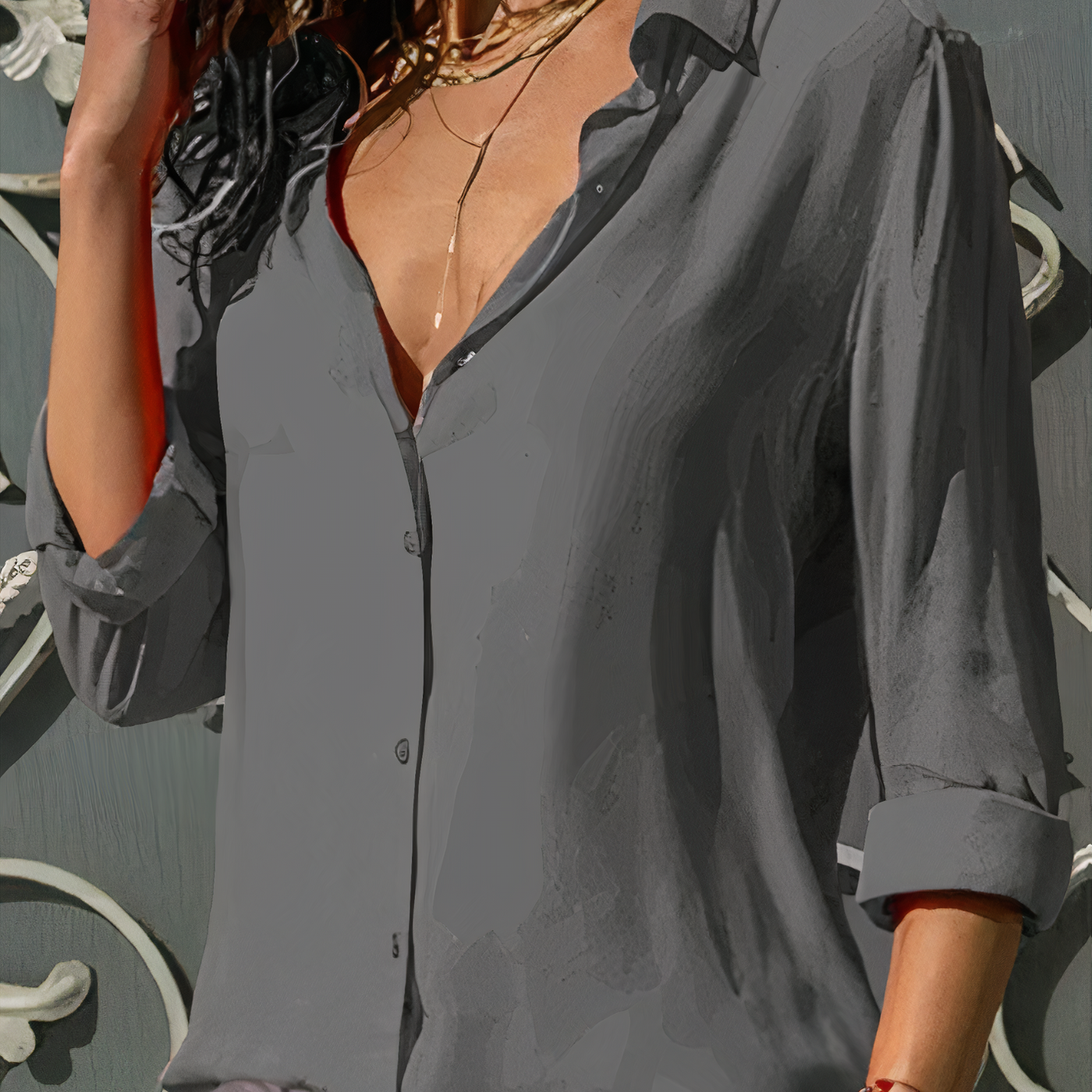 Alissa - Graceful Blouse for Women