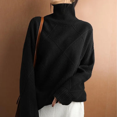 Mirella – Cozy Knit Turtleneck Sweater