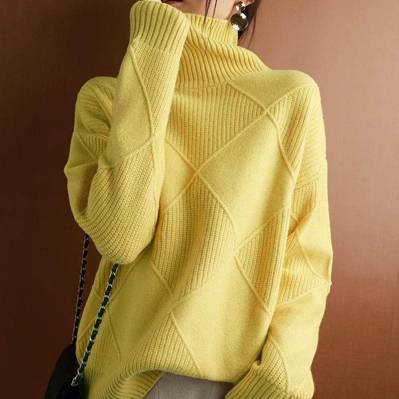 Mirella – Cozy Knit Turtleneck Sweater
