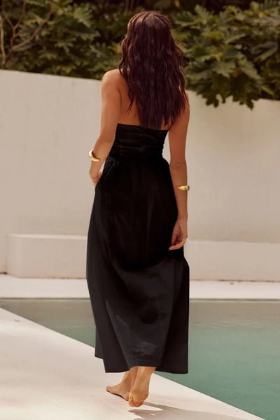 Jeannie - Halter Muse Dress