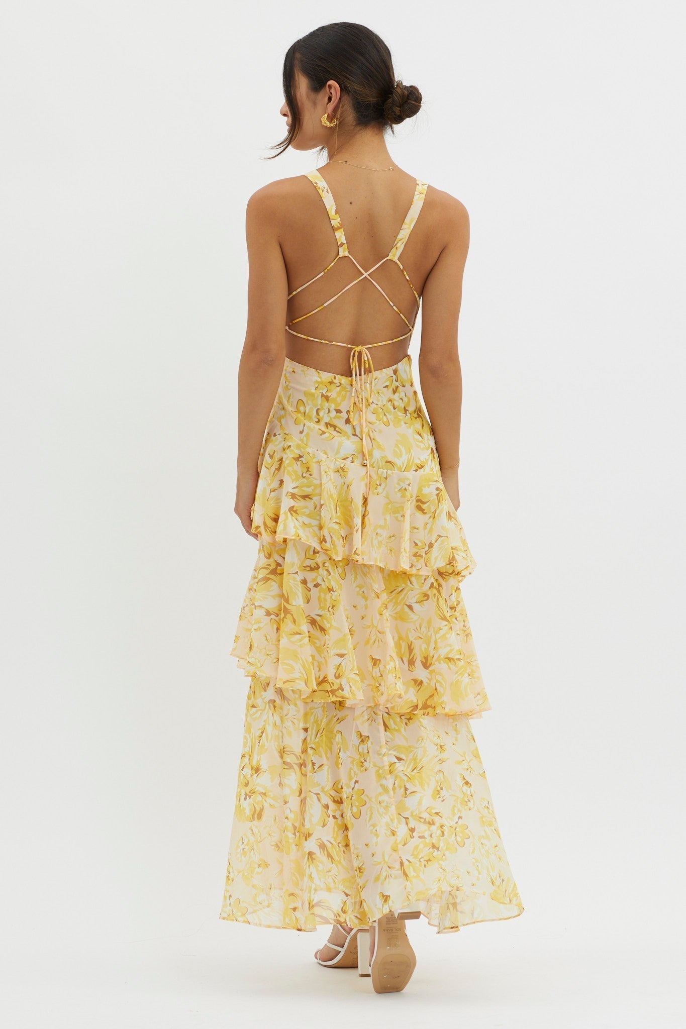 Liza – Tiered Floral Maxi Dress