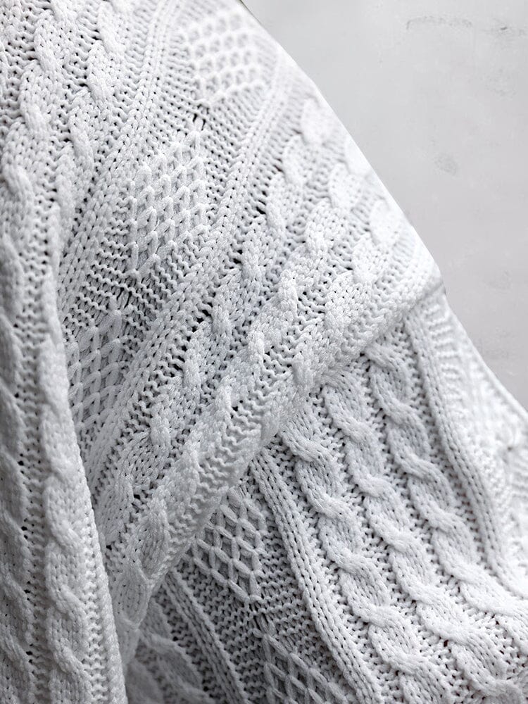 Travis - Casual Cable Knit T-shirt Set