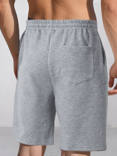 Ryan - Stylish Jacquard Textured Shorts