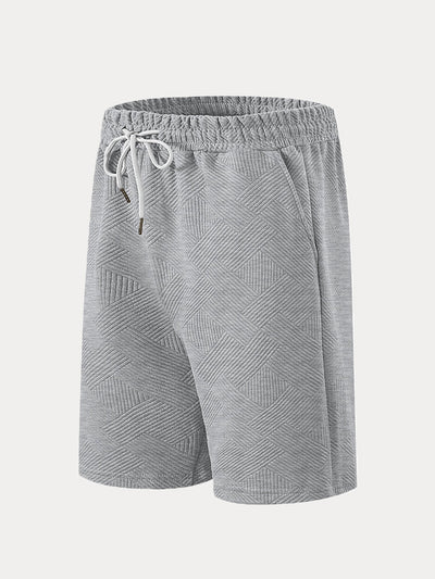 Ryan - Stylish Jacquard Textured Shorts