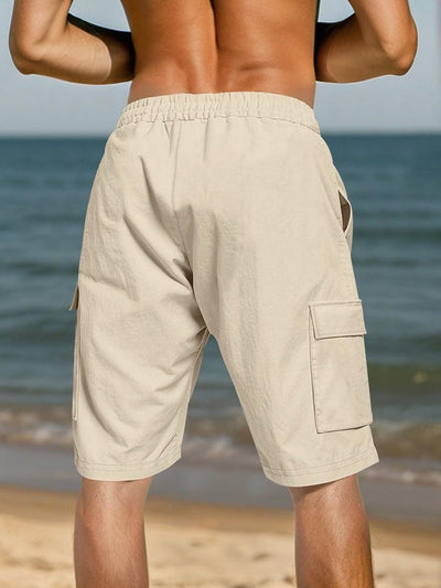 Thommy - Classic Breathable Cotton Cargo Shorts