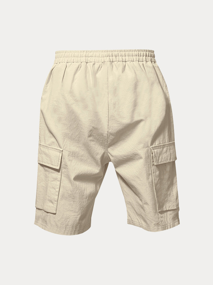 Thommy - Classic Breathable Cotton Cargo Shorts