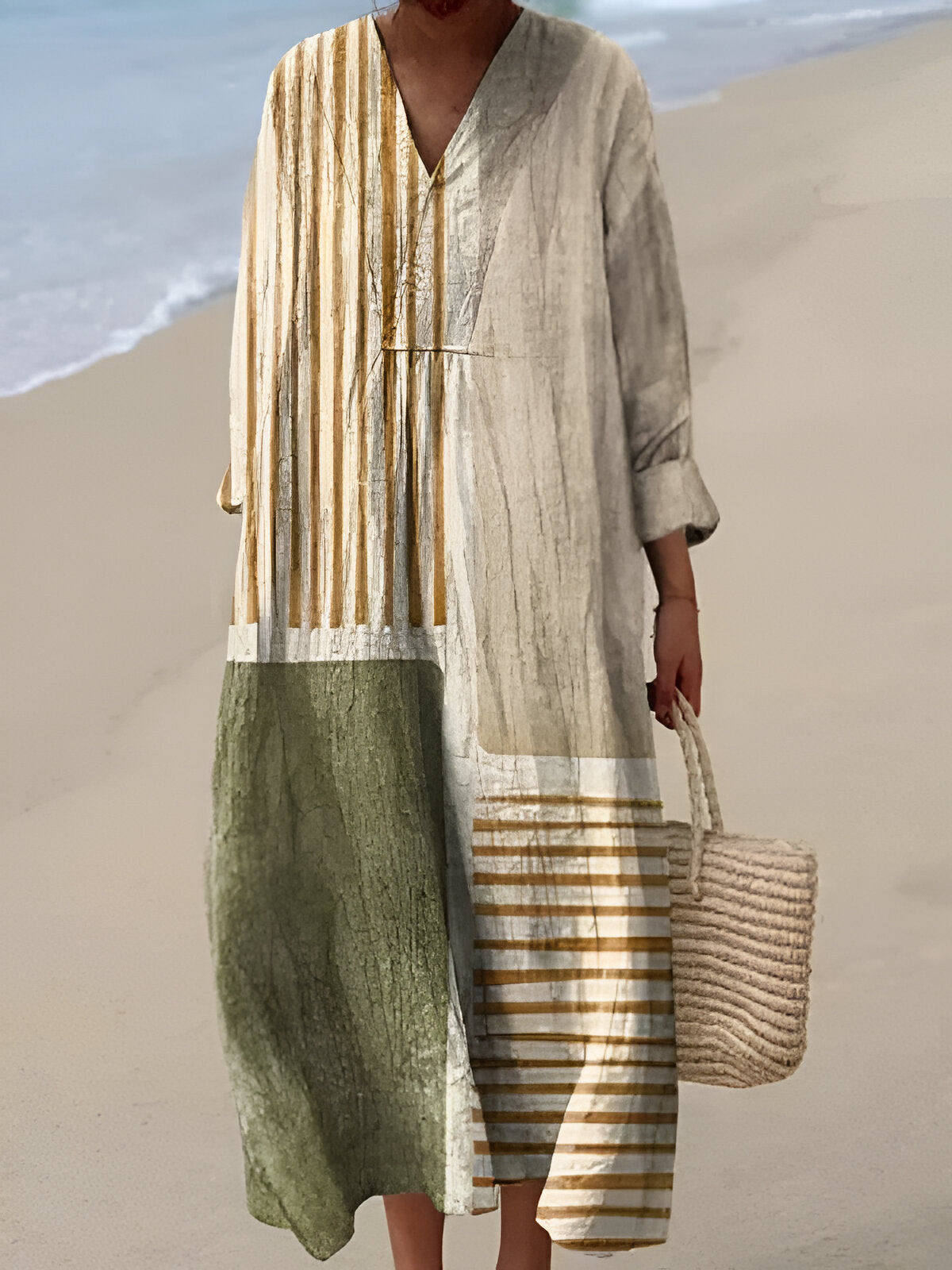 Kelly - Patterned Summer Dress 1