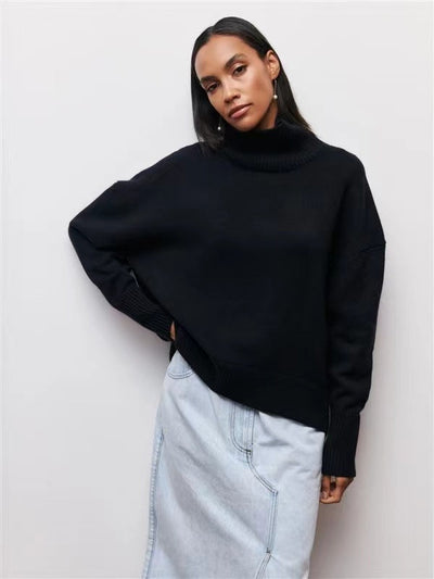 Ember – Soft Knit Turtleneck Sweater