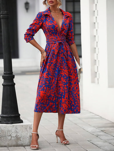 Valentina – Elegant Shirt Dress