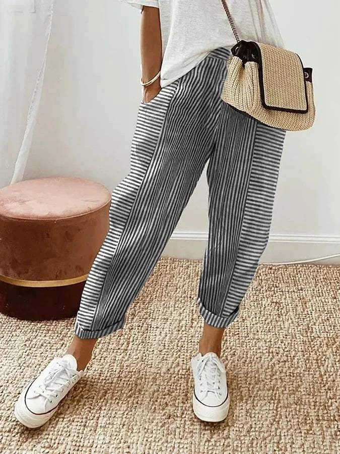 Lore - Striped Comfort Pants