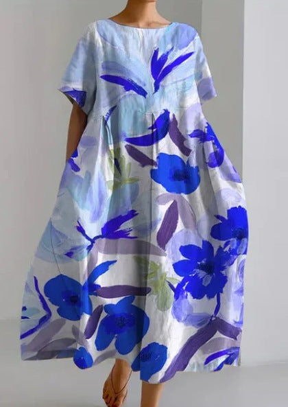 Florélie – Flowing Floral Maxi Dress 4