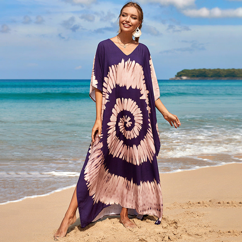 Solaya – Lightweight Kaftan Cover-Up Dress 3