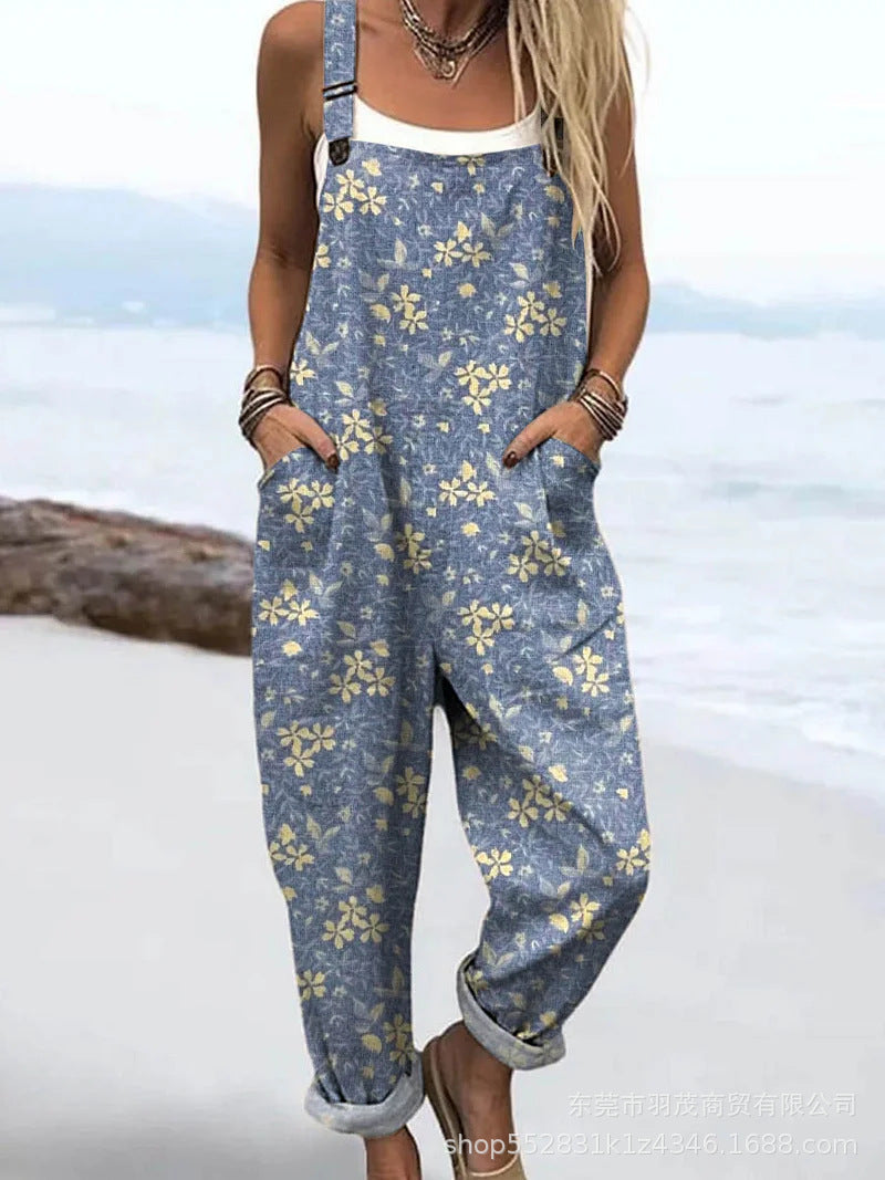 Flora – Vintage Floral Jumpsuit 18