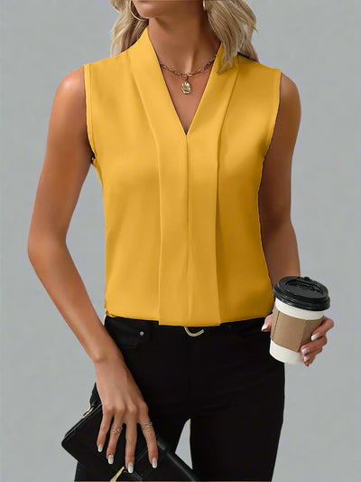 Alvèa – Sleeveless V-Neck Blouse