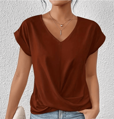 Mary – V-Neck Everyday Top
