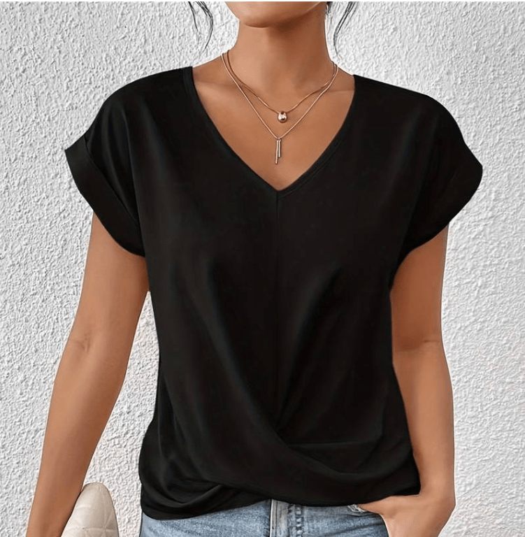 Mary – V-Neck Everyday Top