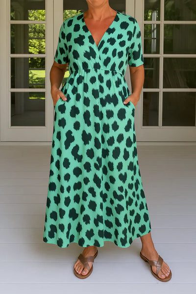 Amalya – Wild Elegance Maxi Dress