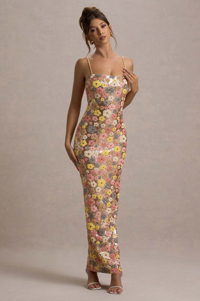 Arianna - Elegant Floral Dress